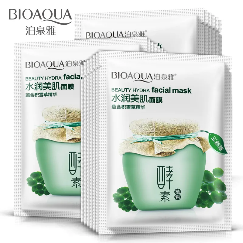 Маска для лица Bioaqua Hydra centella растительная увлажняющая маска анти старение