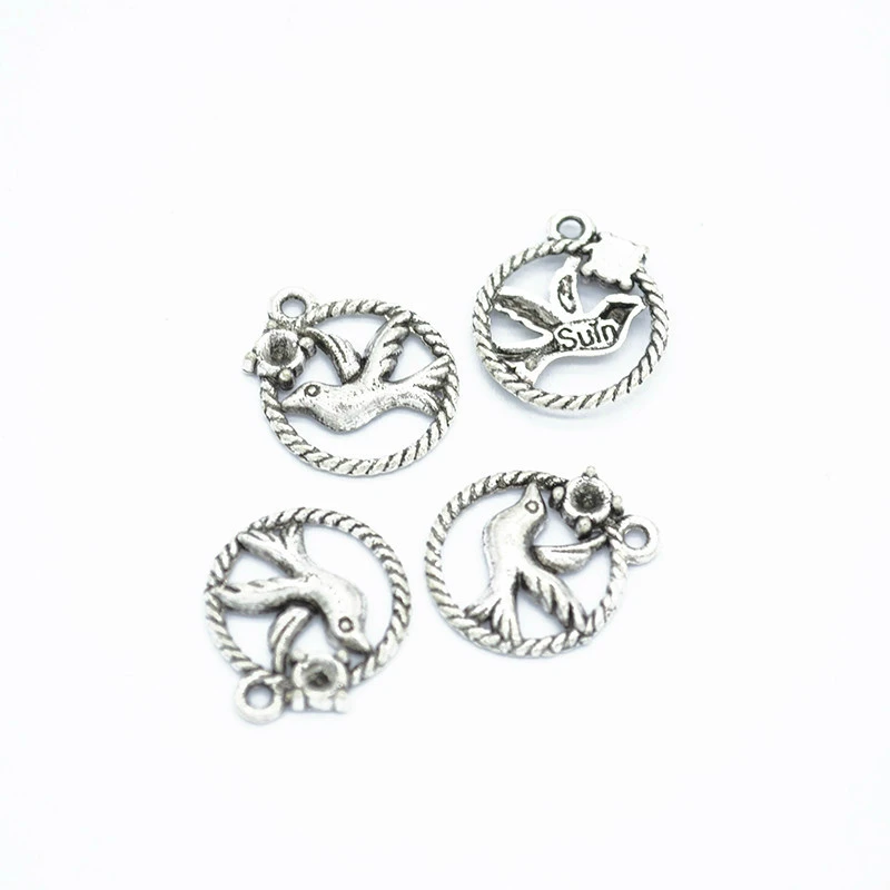 140pcs Bird Charms DIY Jewelry Making Pendant Fit Bracelets Necklaces Earrings Handmade Crafts
140pcs Bird Charms DIY Jewelry Making Pendant Fit Bracelets Necklaces Earrings Handmade Crafts