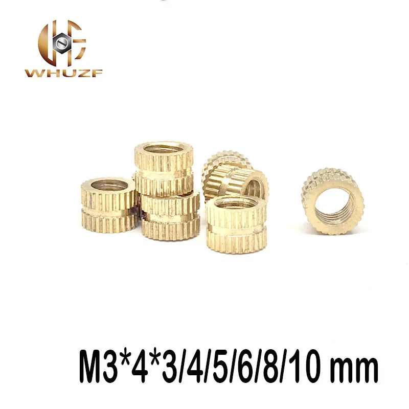 30pcs M3*4*3/4/5/6/8/10 mm OD 4mm brass copper insert mut embedded copper knurled nut Injection molding machine nut
30pcs M3*4*3/4/5/6/8/10 mm OD 4mm brass copper insert mut embedded copper knurled nut Injection molding machine nut