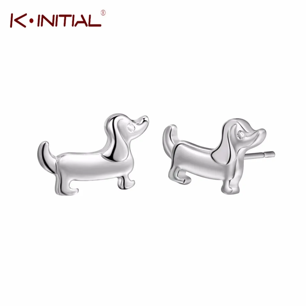 Kinitial New Fashion Cute Animal Paw Print Earrings Tiny Sausage Dog Dachshund Stud Earring for Women Lady Heart Jewelry
Kinitial New Fashion Cute Animal Paw Print Earrings Tiny Sausage Dog Dachshund Stud Earring for Women Lady Heart Jewelry