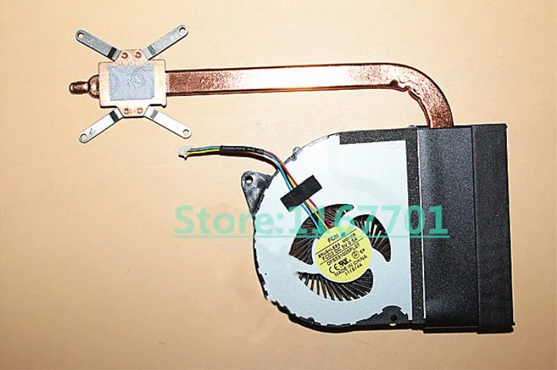 New original Laptop/Notebook CPU cooling Radiator Heatsink&Fan for Lenovo IdeaPad Z710 13N0-B6A0D01 DFS531005PL0T-FCC2