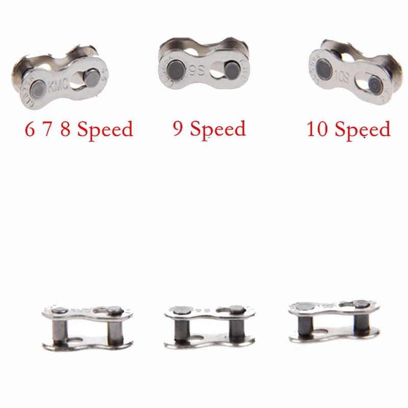 6/7/8/9/10 Speed Bicycle Chain Connector Lock Quick Link Road Bike Magic Buckle Master Bicycle Joint Cycling Parts 50 Pair/100pc
6/7/8/9/10 Speed Bicycle Chain Connector Lock Quick Link Road Bike Magic Buckle Master Bicycle Joint Cycling Parts 50 Pair/100pc