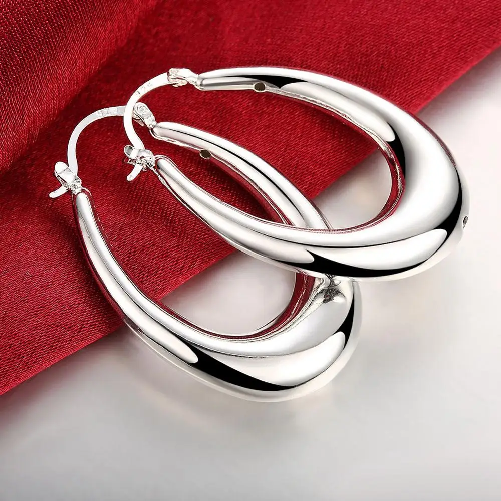 new hollow big Circle hoop earrings silver plated earrings for women orecchini Fashion Jewelry Brincos de Prata
new hollow big Circle hoop earrings silver plated earrings for women orecchini Fashion Jewelry Brincos de Prata