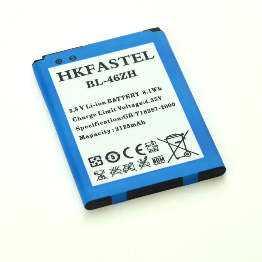 Hkfastel Оригинальный Новый BL-46ZH мобильного телефона Батарея для LG K7 X210 X210DS MS330 Tribute 5