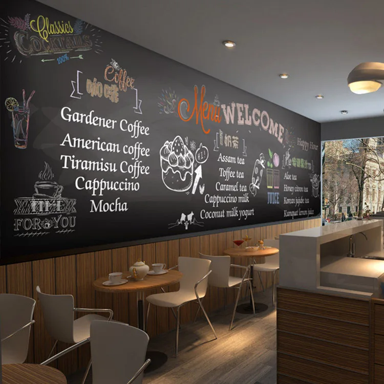Custom mural 3D Korean blackboard graffiti wallpaper Cafe leisure fried chicken restaurant juice bar snack bar Wallpaper mural
Custom mural 3D Korean blackboard graffiti wallpaper Cafe leisure fried chicken restaurant juice bar snack bar Wallpaper mural