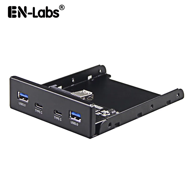 En-Labs 4 Ports multi USB-C USB 2.0 USB 3.0 Hub Splitter Front Panel Combo Bracket Adapter for Desktop 3.5 Inch Floppy Bay
En-Labs 4 Ports multi USB-C USB 2.0 USB 3.0 Hub Splitter Front Panel Combo Bracket Adapter for Desktop 3.5 Inch Floppy Bay