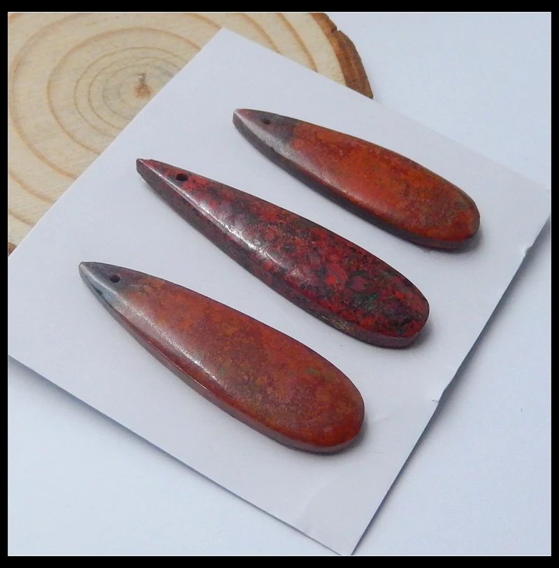 Natural Stone Sale 3pcs Teardrop Chrysocolla DIY Jewelry Pendant 42x10x5mm 36x11x4mm 11.9g semiprecious stones Fashion Necklace
Natural Stone Sale 3pcs Teardrop Chrysocolla DIY Jewelry Pendant 42x10x5mm 36x11x4mm 11.9g semiprecious stones Fashion Necklace
