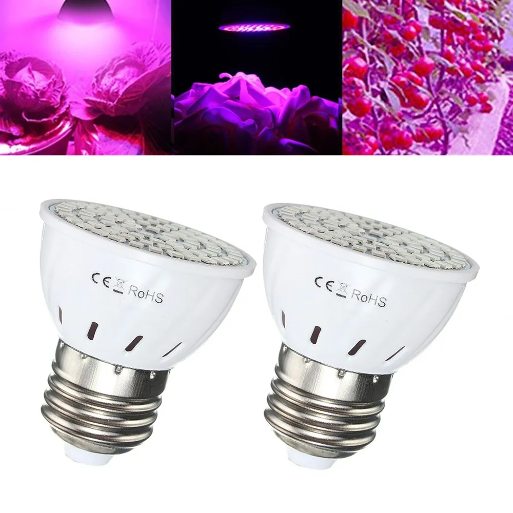 Jiguoor Full Spectrum E27 5W 2835 SMD Grow Light Bulb Greenhouse Hydroponic System Veg Flower Plants Lamp Grow Box 110V/220V
Jiguoor Full Spectrum E27 5W 2835 SMD Grow Light Bulb Greenhouse Hydroponic System Veg Flower Plants Lamp Grow Box 110V/220V