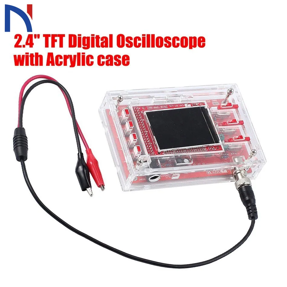 Чехол DSO138 DS0138 2 4 "TFT карманный цифровой портативный осциллограф акриловый чехол