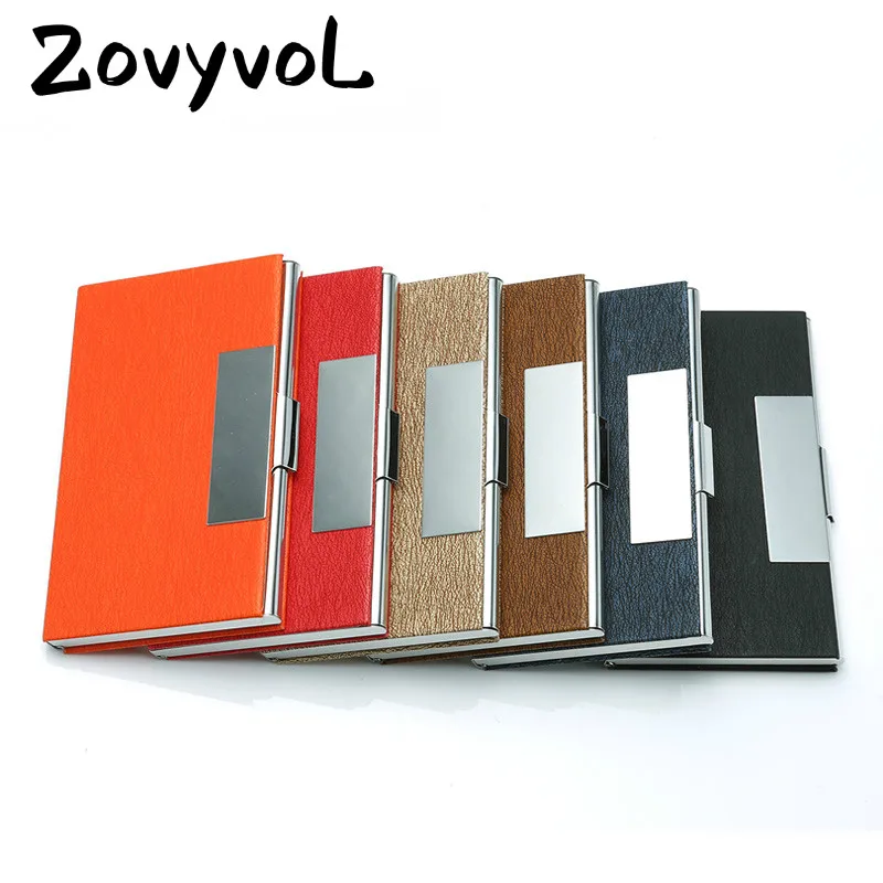 ZOVYVOL Men Women Business Wallet Purse ID Credit Card Holder Card Wallet Stainless Steel Bank Custom Name Logo Card Case Nueva
ZOVYVOL Men Women Business Wallet Purse ID Credit Card Holder Card Wallet Stainless Steel Bank Custom Name Logo Card Case Nueva
