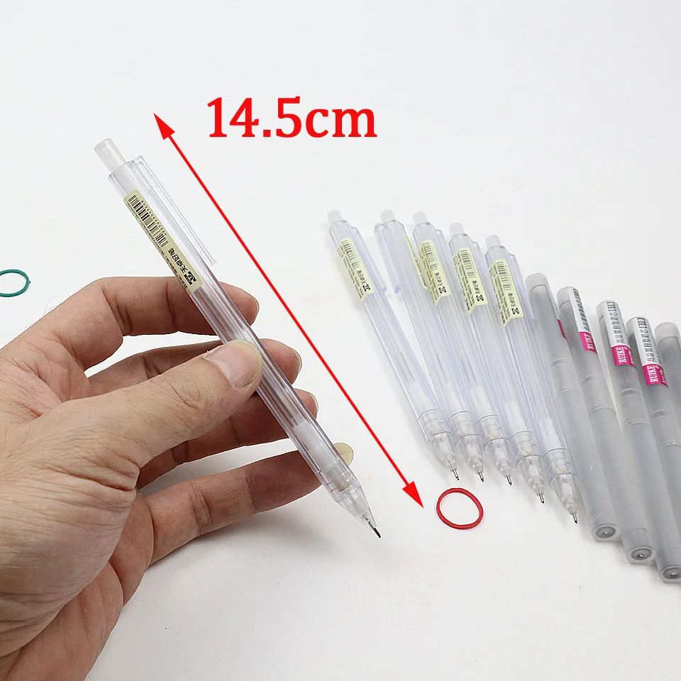 Mechanical Pencil 2B 0.5mm-0.7mm Pencil lead Transparent and Simple Automatic Pencils Drawing Sketch Office Supplies 2pcs/lot
Mechanical Pencil 2B 0.5mm-0.7mm Pencil lead Transparent and Simple Automatic Pencils Drawing Sketch Office Supplies 2pcs/lot