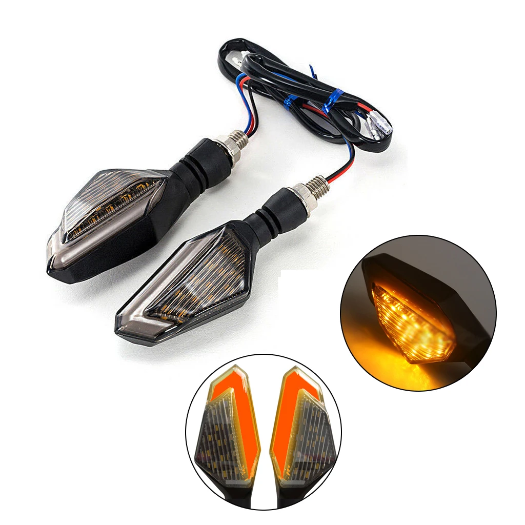 2x Motorcycle LED Turn Signals Light Lamps Flasher Daytime Running Lights Indicators Moto Clignotant Blinkers For Honda Kawasaki
2x Motorcycle LED Turn Signals Light Lamps Flasher Daytime Running Lights Indicators Moto Clignotant Blinkers For Honda Kawasaki