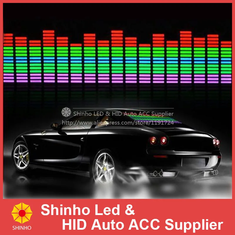 90*25 cm 5 Colour Music Rhythm EQ Car Sticker Music Equalizer on Car Windshield LED Sound Music Activated EL Sheet Glue Stickers
90*25 cm 5 Colour Music Rhythm EQ Car Sticker Music Equalizer on Car Windshield LED Sound Music Activated EL Sheet Glue Stickers