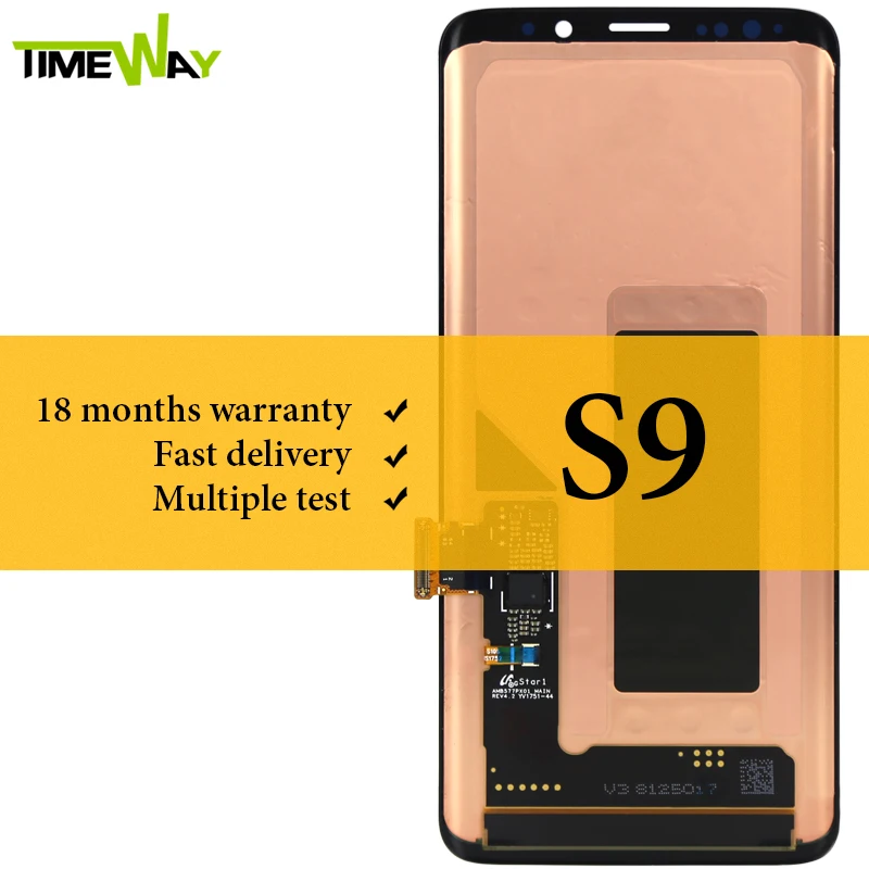 100% Tested LCD For Samsung S9 LCD Dispaly With Touch Screen Assembly For Samsung S9 G960 G960F Screen Super AMOLED
100% Tested LCD For Samsung S9 LCD Dispaly With Touch Screen Assembly For Samsung S9 G960 G960F Screen Super AMOLED