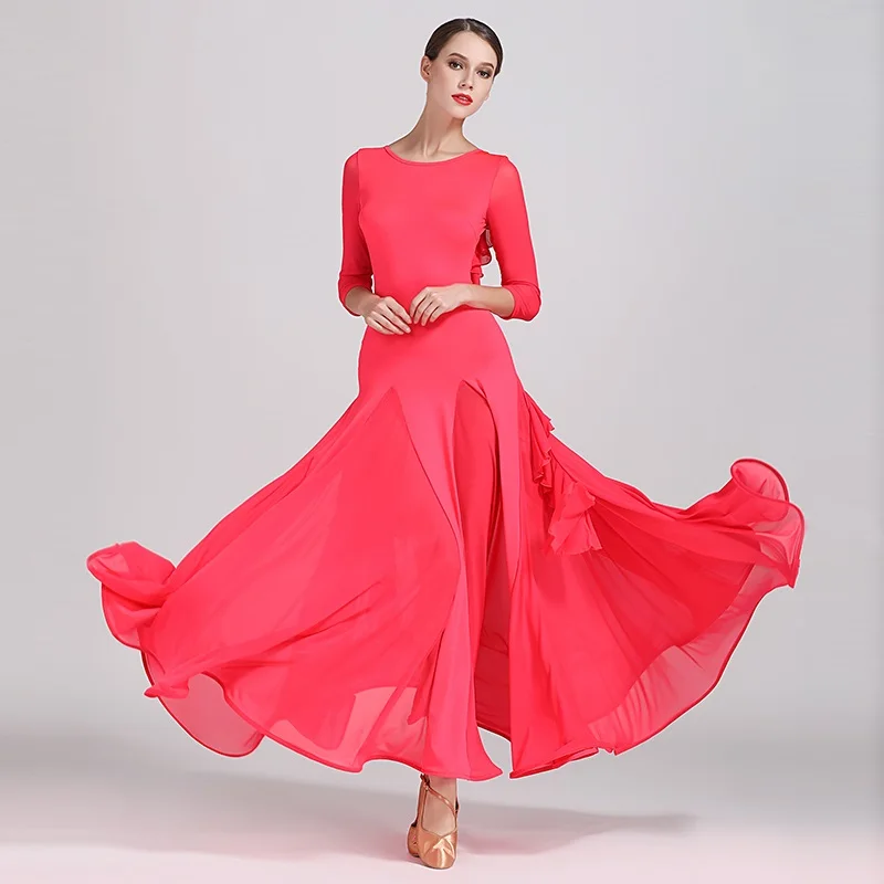 2018 New Ballroom Dance Dresses Standard Ballroom Waltz Dresses Ballroom Dance Competition Dresses GB Dancers Costume D-0119
2018 New Ballroom Dance Dresses Standard Ballroom Waltz Dresses Ballroom Dance Competition Dresses GB Dancers Costume D-0119