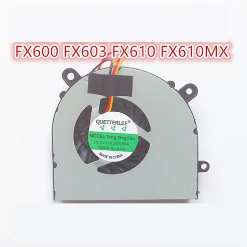 New CPU Cooling Cooler Fan For MSI FX600 FX603 FX610 FX610MX FX610DX GP60 CX61 FX620laptop Cooling Pad
New CPU Cooling Cooler Fan For MSI FX600 FX603 FX610 FX610MX FX610DX GP60 CX61 FX620laptop Cooling Pad