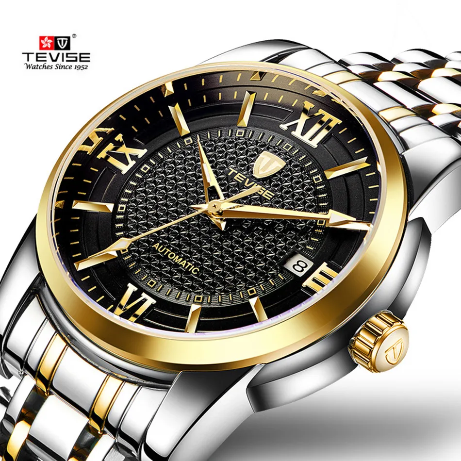 Часы мужские механические из стали водонепроницаемые светящиеся|watch brand|watch