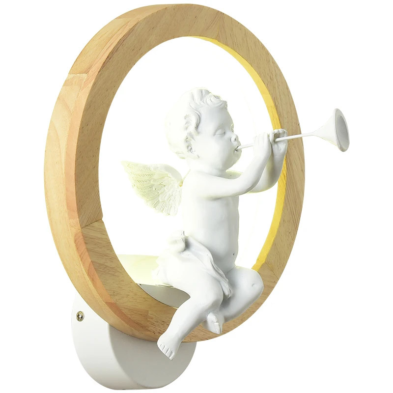 BOTIMI Nordic LED Wall Lamp Modern Wall Sconce Luminaira Wooden Bedside Lights Angel Wall Mounted Luminaria Bird Deco Lighting
BOTIMI Nordic LED Wall Lamp Modern Wall Sconce Luminaira Wooden Bedside Lights Angel Wall Mounted Luminaria Bird Deco Lighting