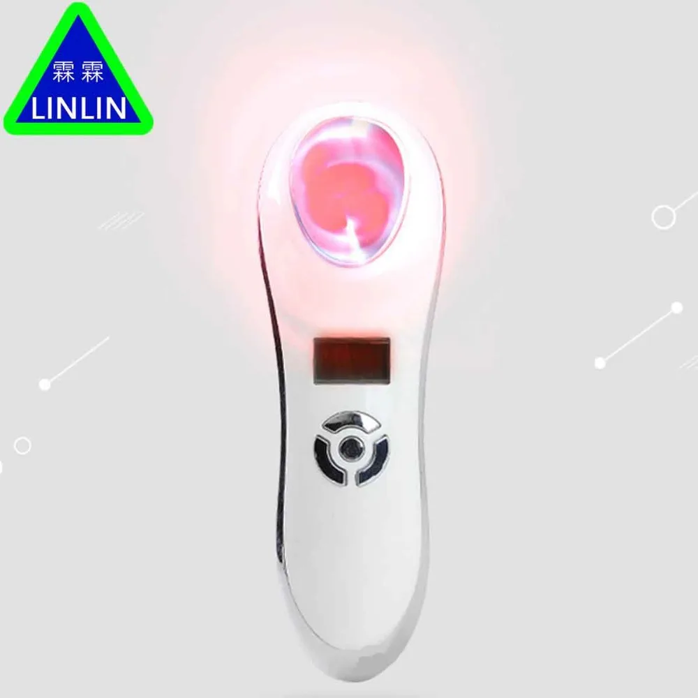 LINLIN двойное использование косметический аппарат для вибрации и холодного