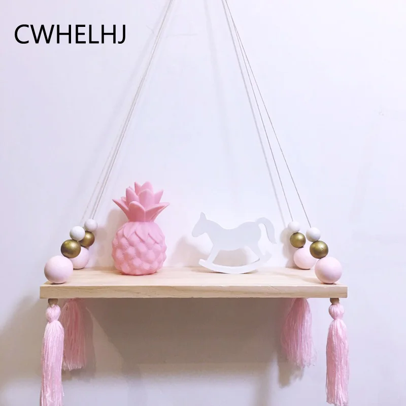 Nordic Wood Storage Board Cute Tassel Wooden Beads Wall Hanging Clothing Storage Shelf Decoration Display Holder Clothes Hanger
Nordic Wood Storage Board Cute Tassel Wooden Beads Wall Hanging Clothing Storage Shelf Decoration Display Holder Clothes Hanger