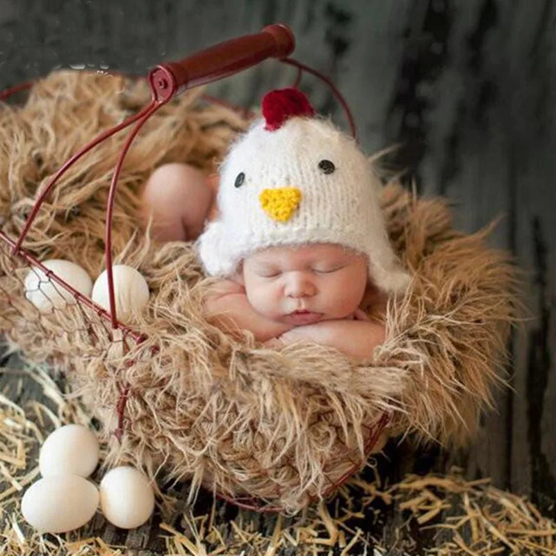 Baby Boy Girl Cartoon Chick Hat Newborn Photography Props Infant fotografia Accessories Baby Photoshoot Studio Posing Props Cap
Baby Boy Girl Cartoon Chick Hat Newborn Photography Props Infant fotografia Accessories Baby Photoshoot Studio Posing Props Cap