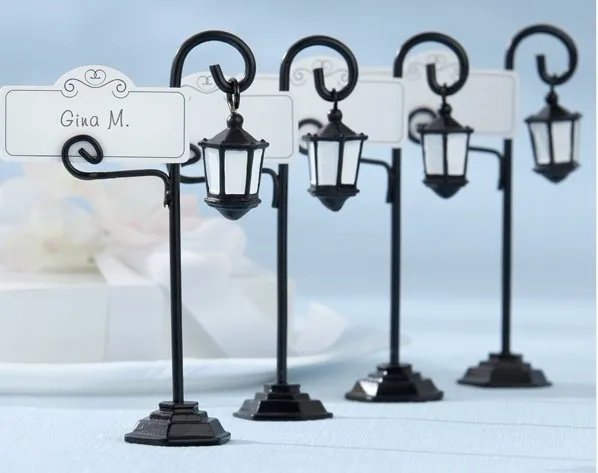 Table number card holder and wedding party favor--"Bourbon Street" Streetlight Place Card holder name card holder 80pcs/lot
Table number card holder and wedding party favor--"Bourbon Street" Streetlight Place Card holder name card holder 80pcs/lot