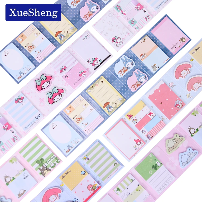 1 PC Kawaii Totoro Melody 6 Folding Memo Pad Sticky Notes Memo Notepad Bookmark Gift Stationery
1 PC Kawaii Totoro Melody 6 Folding Memo Pad Sticky Notes Memo Notepad Bookmark Gift Stationery