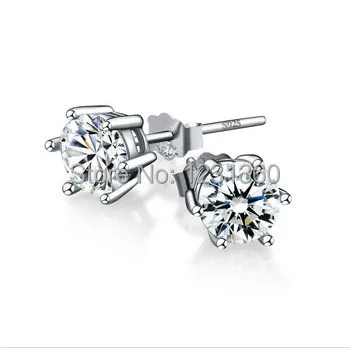 Top quality Cubic Zirconia Stud Earrings, Sterling 925 silver earring for women men,birthday gift christmas gift free shipping
Top quality Cubic Zirconia Stud Earrings, Sterling 925 silver earring for women men,birthday gift christmas gift free shipping