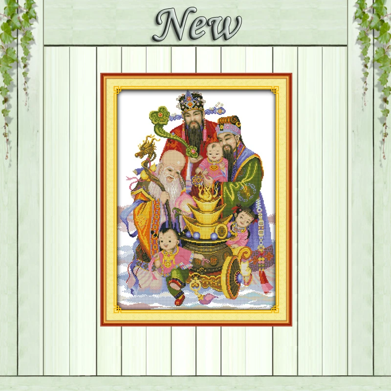The Lucky Stars longevity fairy diy painting counted printed on canvas DMC 11CT 14CT Cross Stitch kit embroidery needlework Sets
The Lucky Stars longevity fairy diy painting counted printed on canvas DMC 11CT 14CT Cross Stitch kit embroidery needlework Sets