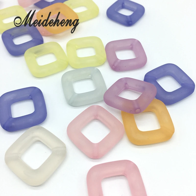 21mm Acrylic Frosted Transparent Hollow Squares Beads Child DIY handmade Bracelet Beads For Jewelry Design making 30pc/bag
21mm Acrylic Frosted Transparent Hollow Squares Beads Child DIY handmade Bracelet Beads For Jewelry Design making 30pc/bag