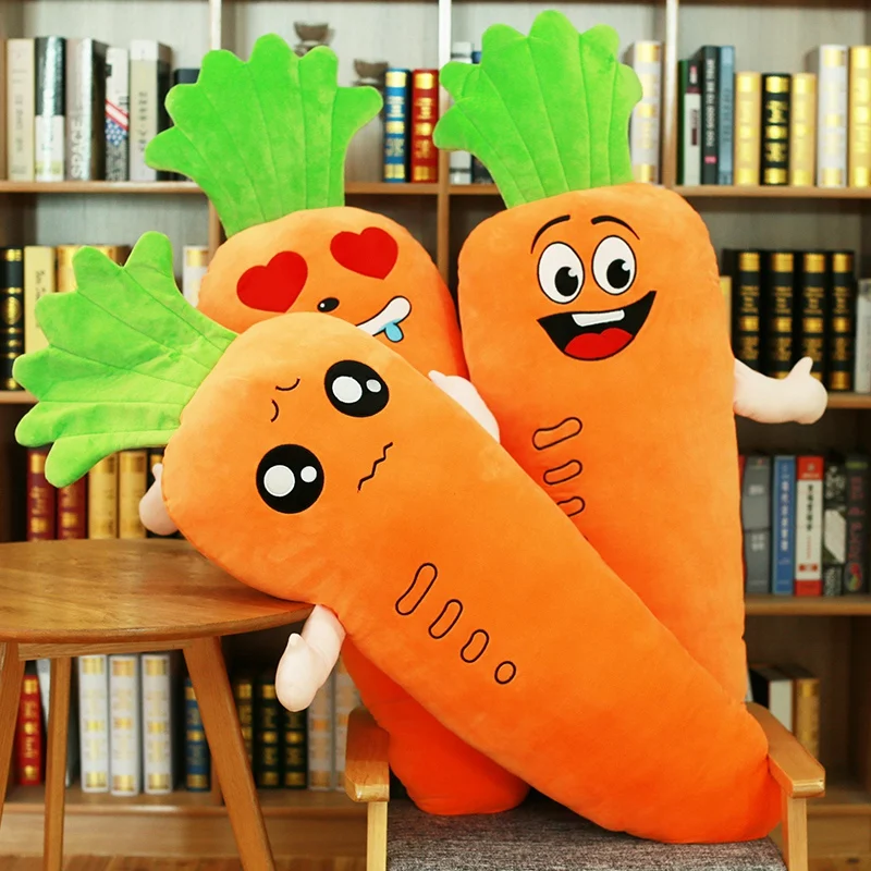 Hot 1pcs 45cm Creative Simulation Plush Toy Stuffed Carrot Stuffed With Down Cotton Super Soft Pillow Creative Gift For Girl kid
Hot 1pcs 45cm Creative Simulation Plush Toy Stuffed Carrot Stuffed With Down Cotton Super Soft Pillow Creative Gift For Girl kid
