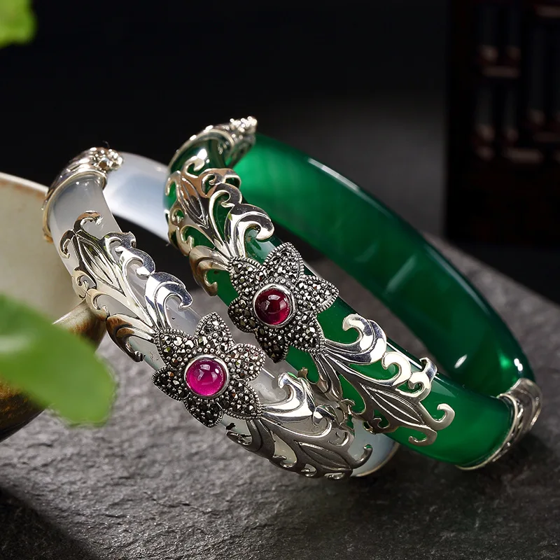 Sunriser Sets White S925 Pure Silver Mark Chrysoprase Bracelet Female Bracelet Wholesale High-grade
Sunriser Sets White S925 Pure Silver Mark Chrysoprase Bracelet Female Bracelet Wholesale High-grade