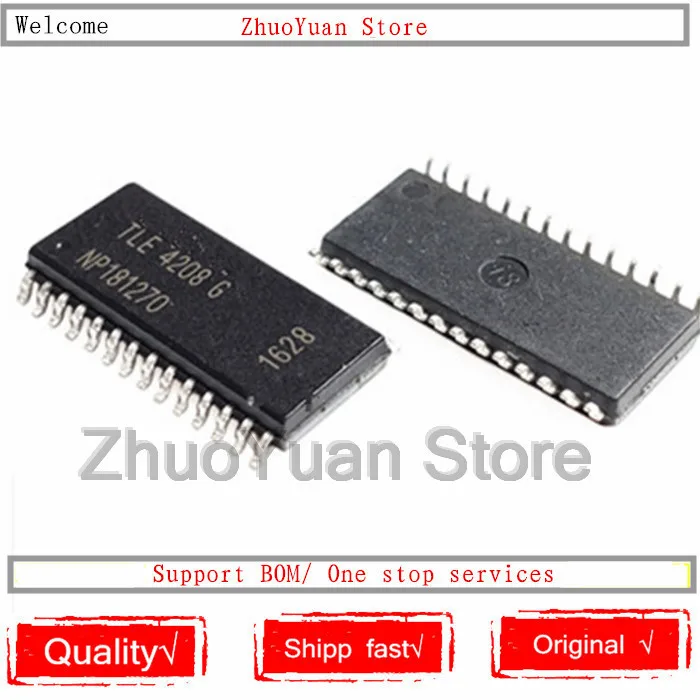 1 шт./лот TLE4208G TLE4208 4208 TLE 4208G SOP 28 28Pin IC chip новая Оригинальная фотография|Голосовые