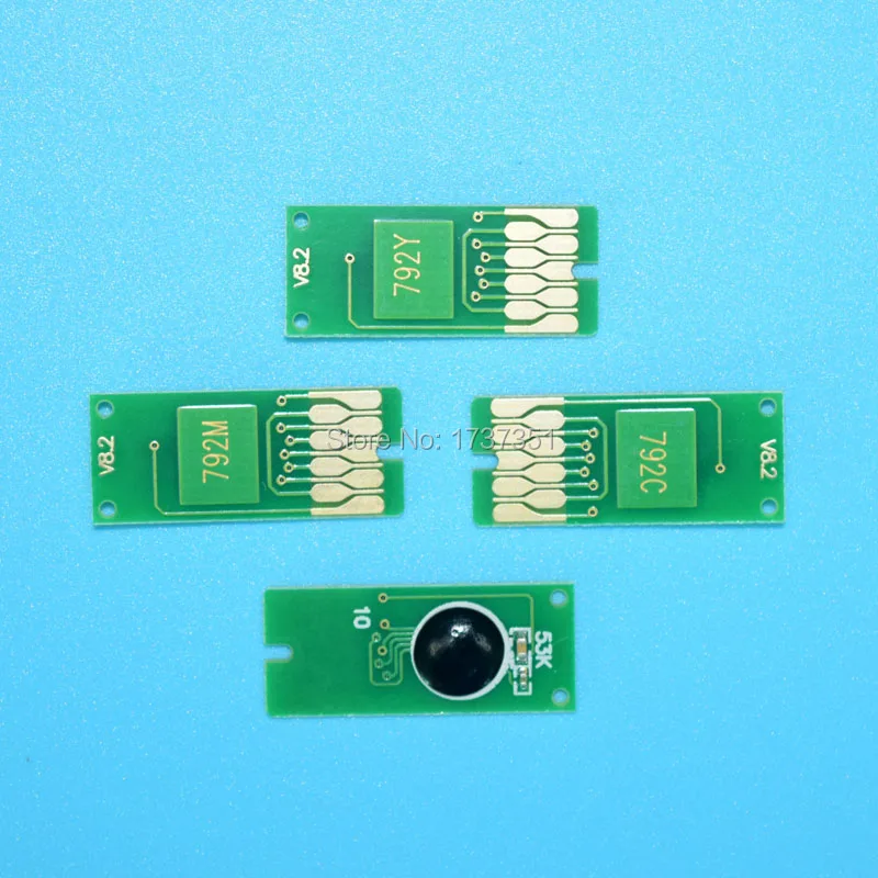 T7921 T7921-T7924 One time use chip 4 color for Epson WorkForce Pro WF-5191 WF-5621 WF-5111 printer
T7921 T7921-T7924 One time use chip 4 color for Epson WorkForce Pro WF-5191 WF-5621 WF-5111 printer