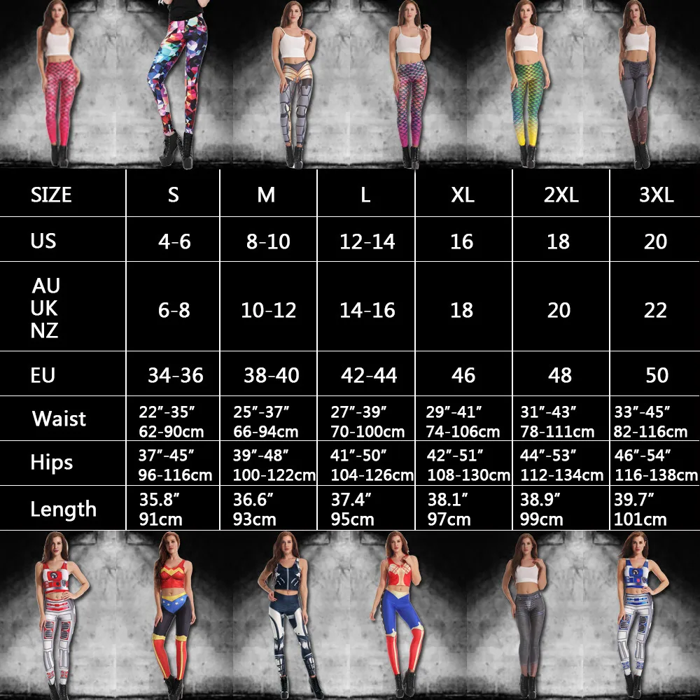 NADANBAO Colorful Mermaid Leggings For Women Fitness Pants Fish Scales Printed Leggins Workout Pants
NADANBAO Colorful Mermaid Leggings For Women Fitness Pants Fish Scales Printed Leggins Workout Pants