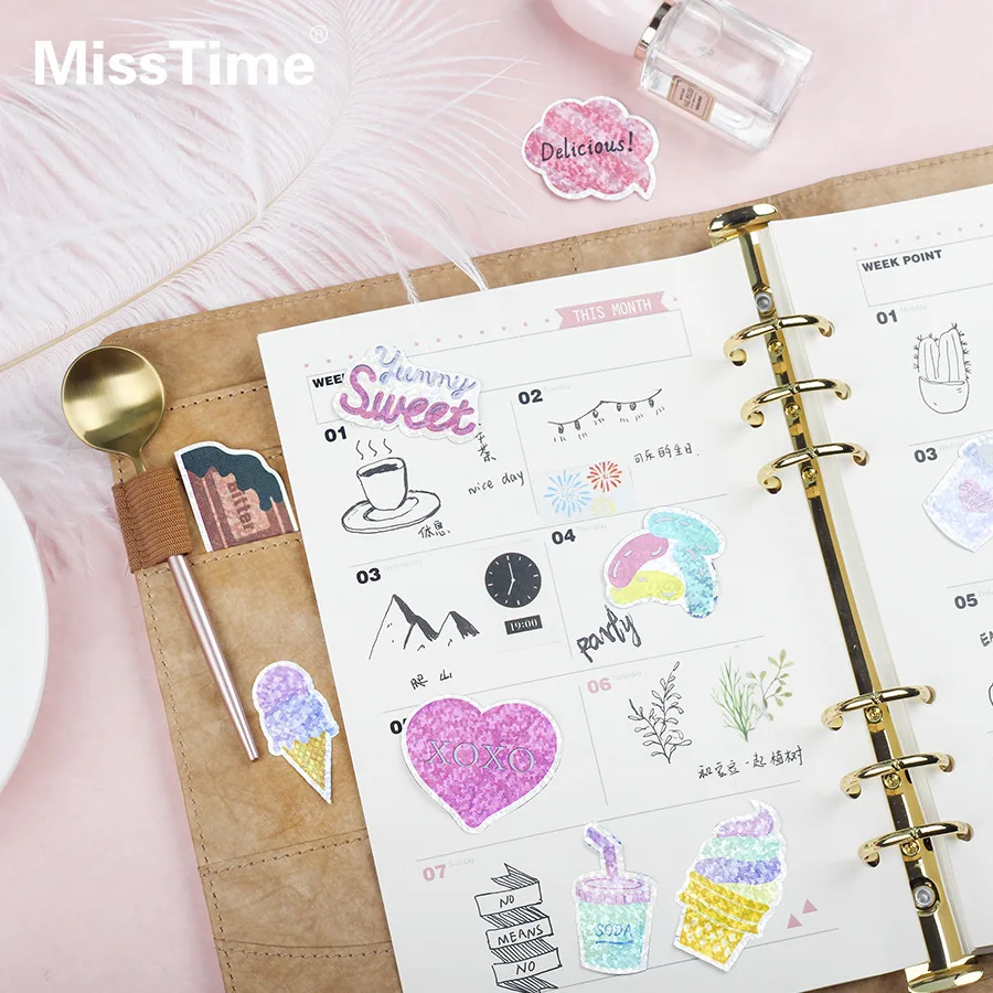 30PCS New Laser Paper Afternoon Tea Diary Paper Lable Stickers Crafts And Scrapbooking Decorative Lifelog Sticker DIY Stationery
30PCS New Laser Paper Afternoon Tea Diary Paper Lable Stickers Crafts And Scrapbooking Decorative Lifelog Sticker DIY Stationery