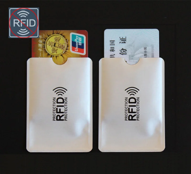 (10 pcs/set) Anti Scan RFID Blocking Card Sleeve Credit Debit Cards Protection Pouch Security ID Blocker Aluminum Foil Holder
(10 pcs/set) Anti Scan RFID Blocking Card Sleeve Credit Debit Cards Protection Pouch Security ID Blocker Aluminum Foil Holder