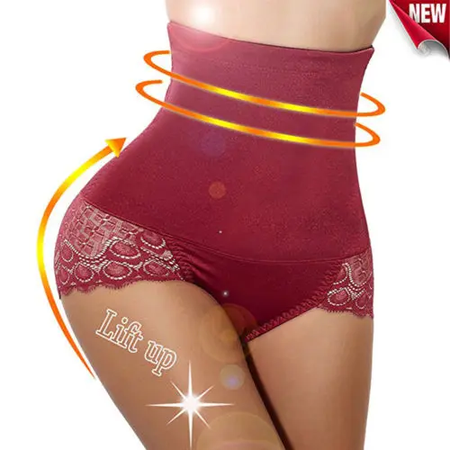 Women High Waist Tummy Control Panties Body Shapewear Laides Lace Slimming Body Shapers Waist Belt Vest Underbust Trainer Corset
Women High Waist Tummy Control Panties Body Shapewear Laides Lace Slimming Body Shapers Waist Belt Vest Underbust Trainer Corset