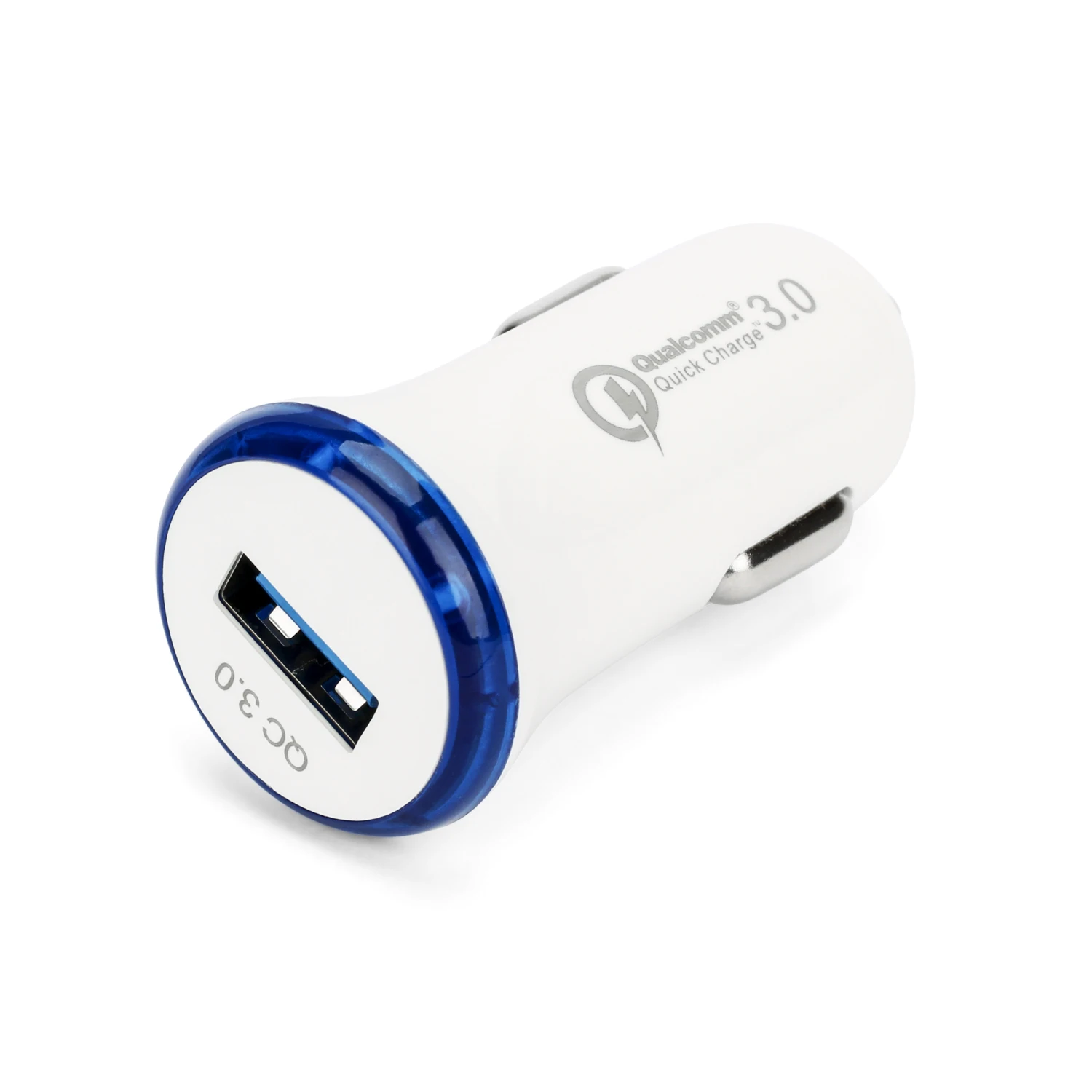 Мини QC3.0 USB Автомобильное зарядное устройство быстрый мобильный телефон адаптер