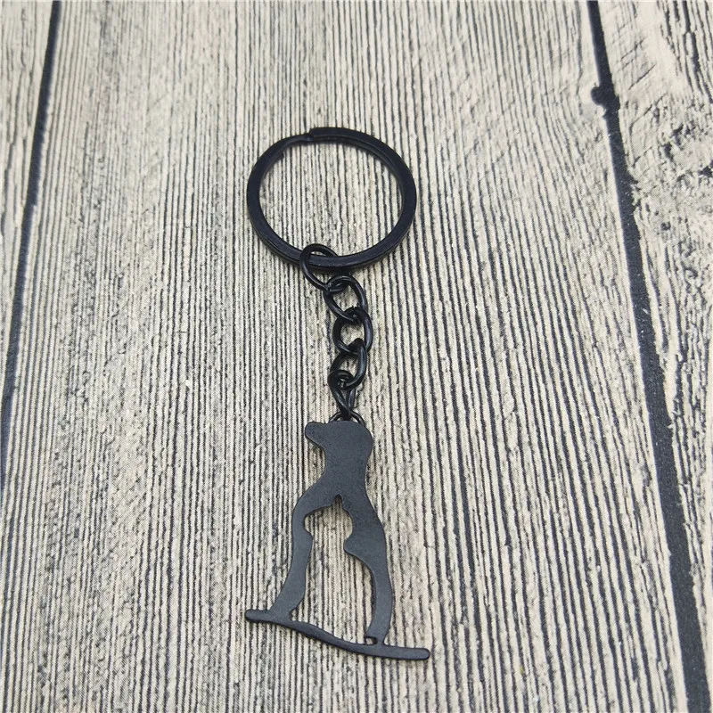 Elfin New Cute Dog and Cat Silhouette Keychain Dog and Cat Charm Gold Color Silver Color filled Keychain a gift for Animal Lover
Elfin New Cute Dog and Cat Silhouette Keychain Dog and Cat Charm Gold Color Silver Color filled Keychain a gift for Animal Lover