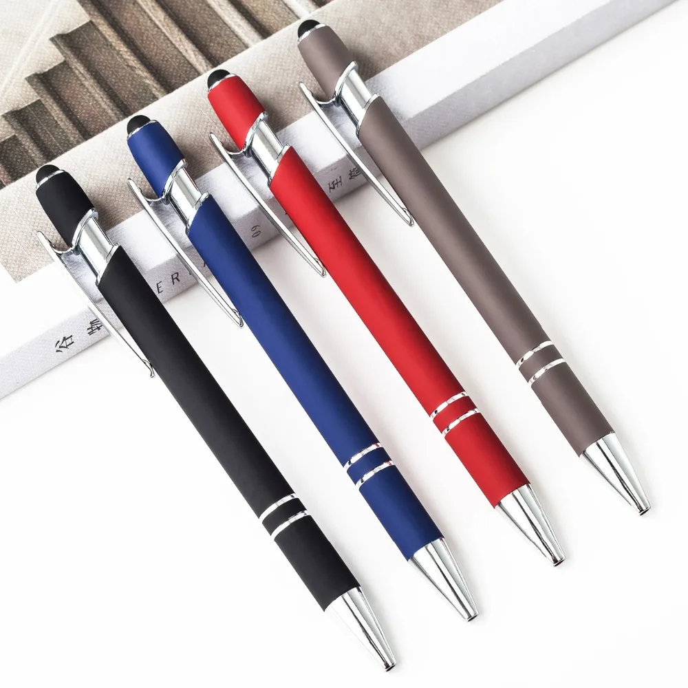 1pc Metal Multifunction Press Ballpoint Pens Aluminum Gift Pen Capacitance Handwriting Touch Screen Pen Custom LOGO With Pen Box
1pc Metal Multifunction Press Ballpoint Pens Aluminum Gift Pen Capacitance Handwriting Touch Screen Pen Custom LOGO With Pen Box