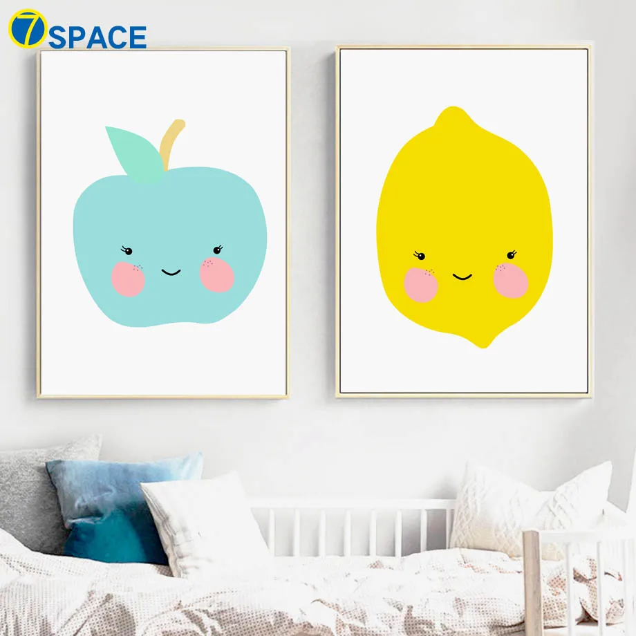 Cartoon Apple Lemon Canvas Painting Wall Art Canvas Posters And Prints Nordic Poster Nursery Wall Pictures Kids Room Home Decor
Cartoon Apple Lemon Canvas Painting Wall Art Canvas Posters And Prints Nordic Poster Nursery Wall Pictures Kids Room Home Decor