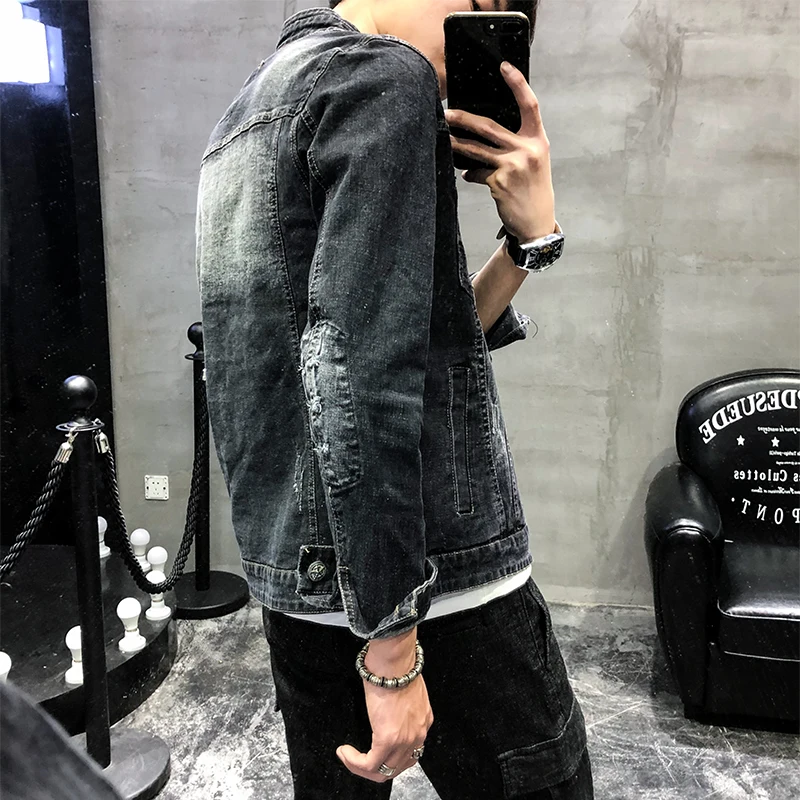 Summer New Japanese Retro Denim Jacket New Casual Denim Jacket Handsome Wild Student Coat Size M-XXL
Summer New Japanese Retro Denim Jacket New Casual Denim Jacket Handsome Wild Student Coat Size M-XXL