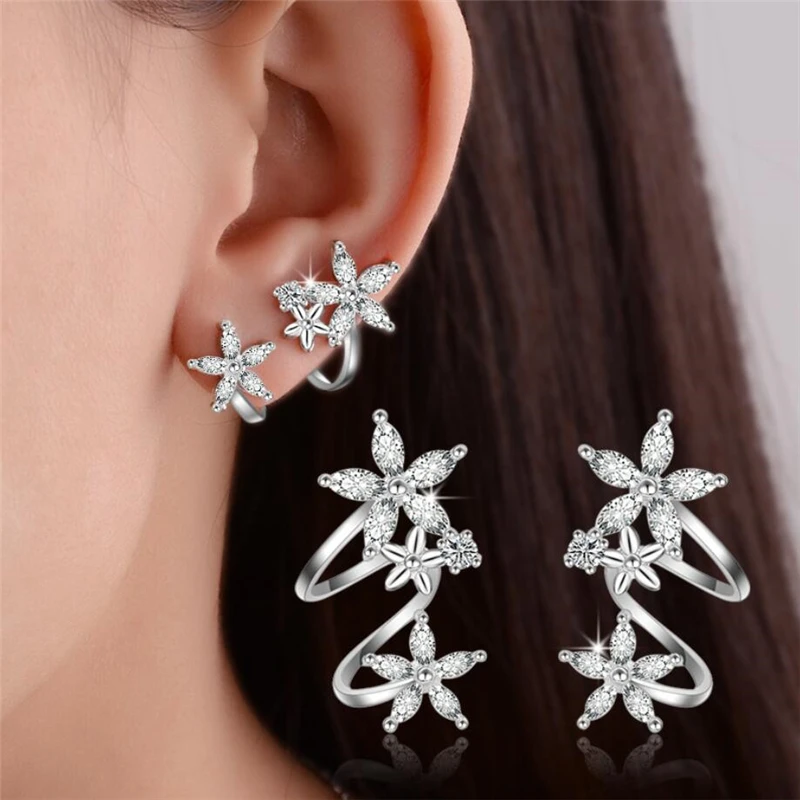 Sole Memory Sweet Zircon Flower Delicate Romantic Fresh Cute Creative Silver Color Fashion Female Stud Earrings SEA533
Sole Memory Sweet Zircon Flower Delicate Romantic Fresh Cute Creative Silver Color Fashion Female Stud Earrings SEA533