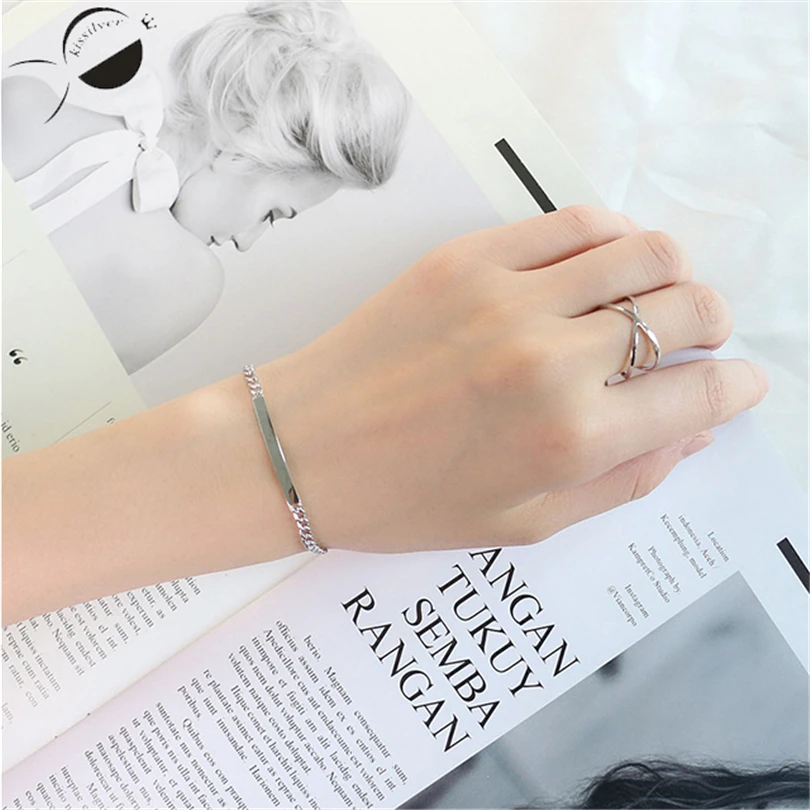 Adjustable Sterling Silver 925 Jewelry Bracelets Women New Fashion Elegant Bangles&Bracelets Small Silver Female Bracelet
Adjustable Sterling Silver 925 Jewelry Bracelets Women New Fashion Elegant Bangles&Bracelets Small Silver Female Bracelet