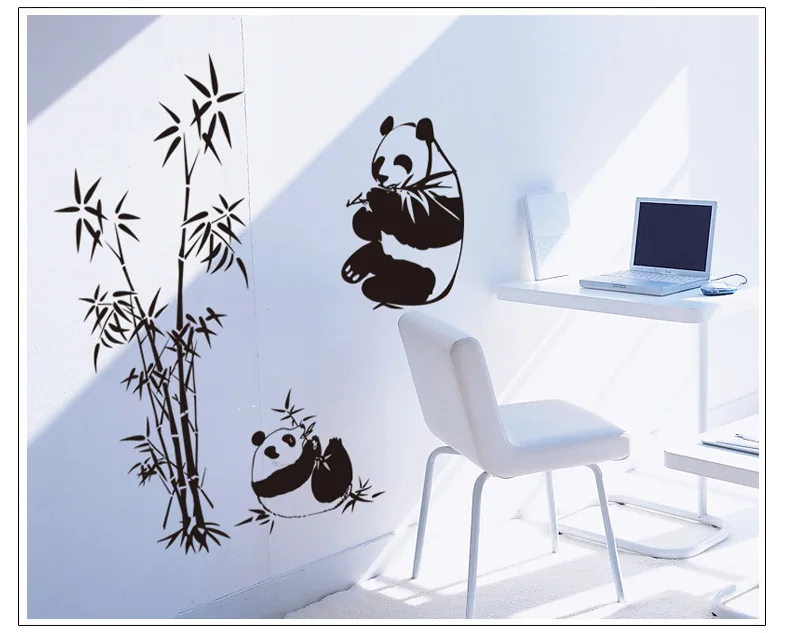 New Black large size 100*90CM Panda Bamboo Wall Stickers Living Room TV Wall Sofa Removable Home Sticker Wall Sticker Art AY9051
New Black large size 100*90CM Panda Bamboo Wall Stickers Living Room TV Wall Sofa Removable Home Sticker Wall Sticker Art AY9051