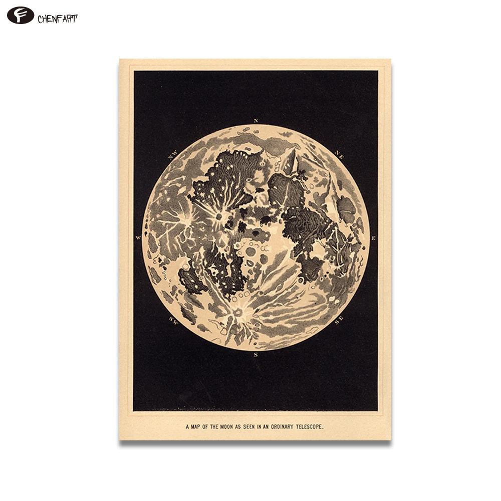 CHENFART Canvas Prints Vintage Moon Art Print Poster of the Moon Home Decor Decorative Pictures no Framed
CHENFART Canvas Prints Vintage Moon Art Print Poster of the Moon Home Decor Decorative Pictures no Framed