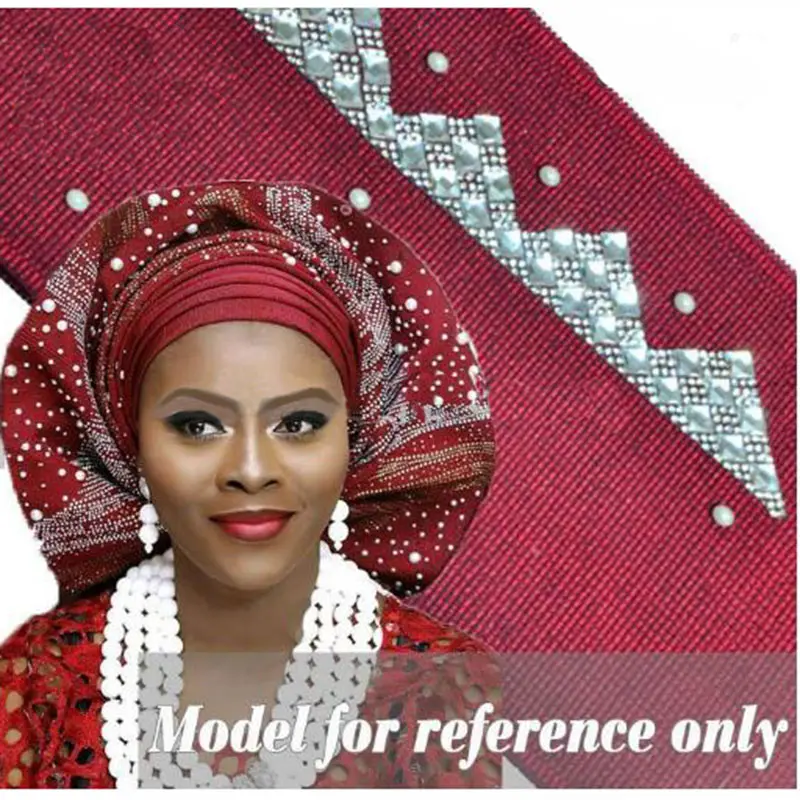 Free shipping African aso oke Beaded and stones Plain Solid length 8.6m Multi-colored african headtie and scraf for women
Free shipping African aso oke Beaded and stones Plain Solid length 8.6m Multi-colored african headtie and scraf for women