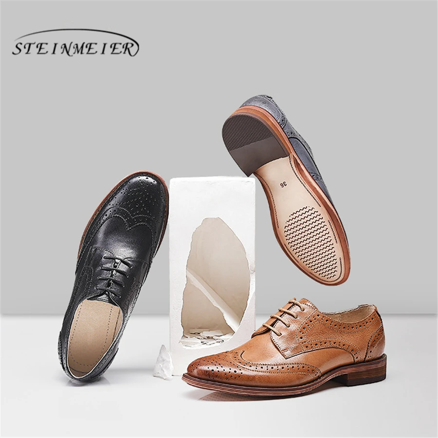 Yinzo Women's Flats Oxford Shoes Woman Genuine Leather Sneakers Ladies Brogues Vintage Casual Shoes Shoes For Women Footwear
Yinzo Women's Flats Oxford Shoes Woman Genuine Leather Sneakers Ladies Brogues Vintage Casual Shoes Shoes For Women Footwear