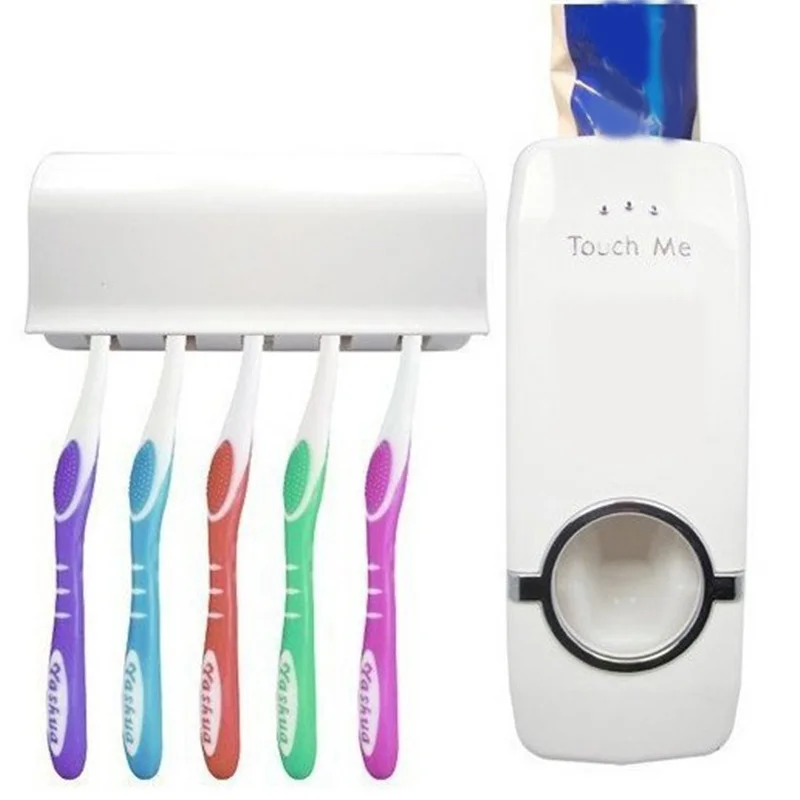 2020 Automatic Toothpaste Dispenser Household Toothbrush Holder Wall Mount Stickers High Quality Toothbrush Holder Sets
2020 Automatic Toothpaste Dispenser Household Toothbrush Holder Wall Mount Stickers High Quality Toothbrush Holder Sets
